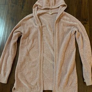Pink cardigan